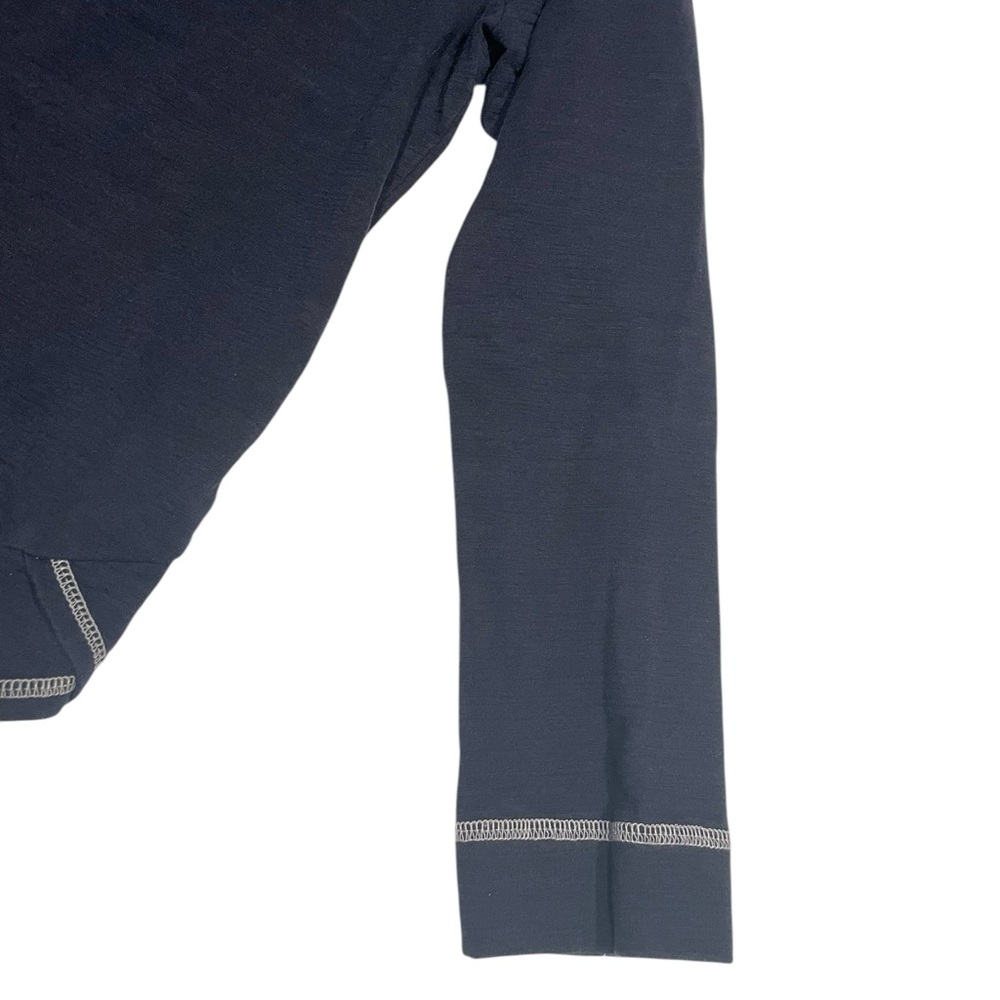Talbots Navy‎ Stretch Long Sleeve SPF 50 Top (Medium Petite) - Picture 3 of 6